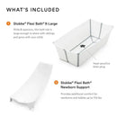 Stokke - Flexi Bath Tub X-Large Bundle White Image 4