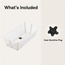 Stokke - Flexi Bath X-Large, White Grey Image 2