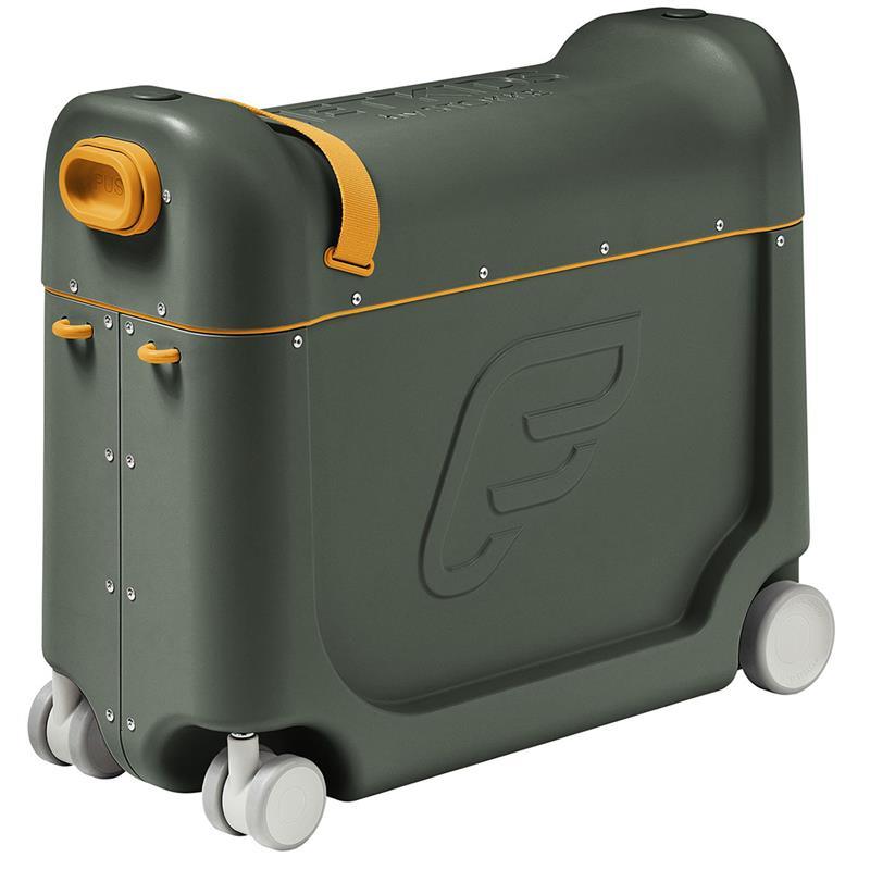 Stokke - Jetkids Bedbox Ride-on Suitcase, Golden Olive Image 1