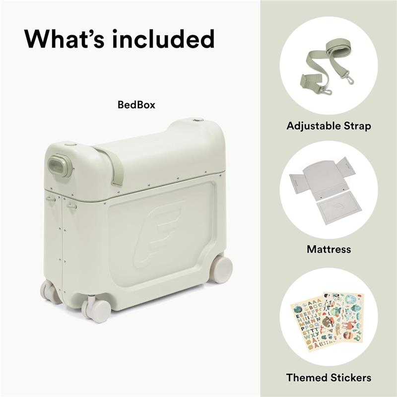 Stokke - Jetkids™ Bedbox™, Sea Green | MacroBaby