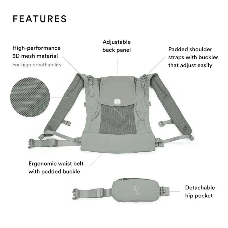 limas stokke Stokke Limas Carrier Mesh Glacier Green