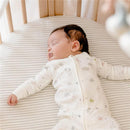 Stokke - Sleepi Fitted Sheet by Pehr, Stripes Away Pebbles Image 5