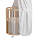 Stokke - Sleepi Mini Bed Skirt by Pehr, Grey Image 1