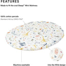 Stokke - Sleepi Mini Fitted Sheet by Pehr, Into The Wild Image 3