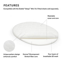 Stokke® Sleepi™ Mini Mattress - White Image 2