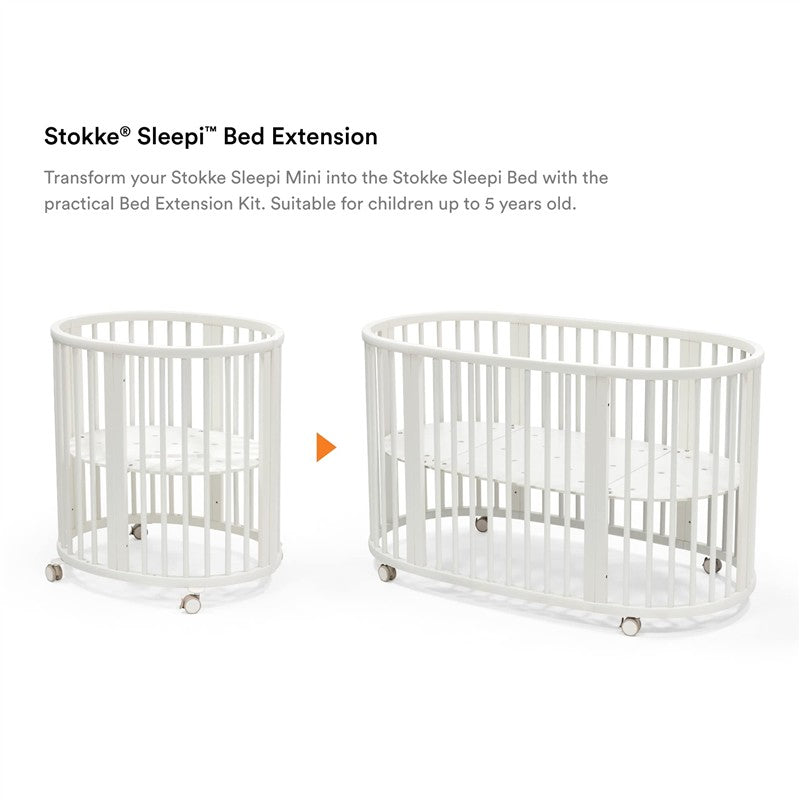 Stokke Sleepi™ Bed Extension - White Image 2