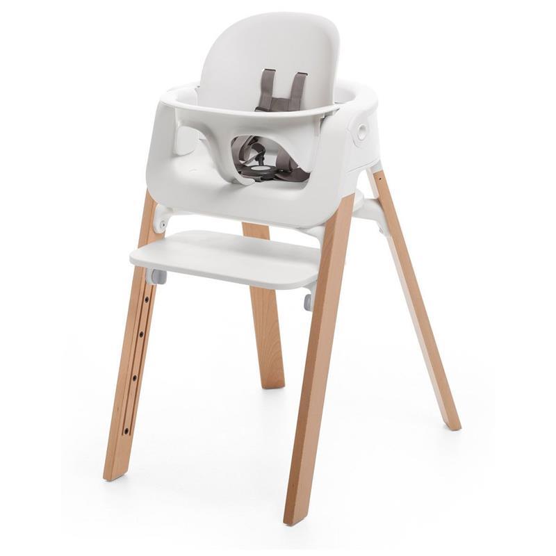 Stokke Steps High Chair Baby Set - White Image 3