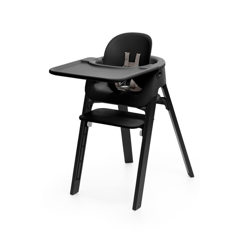 Stokke Steps High Chair Tray, Black Image 2