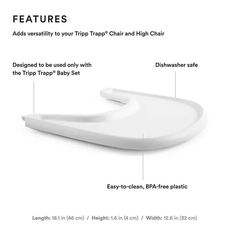 Stokke Tripp Trapp Tray, White