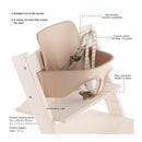 Stokke - Tripp Trapp High Chair Bundle. White Image 3