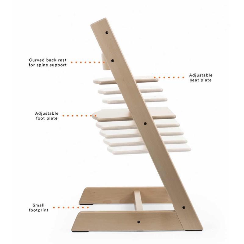 Stokke - Tripp Trapp High Chair Bundle. White Image 5