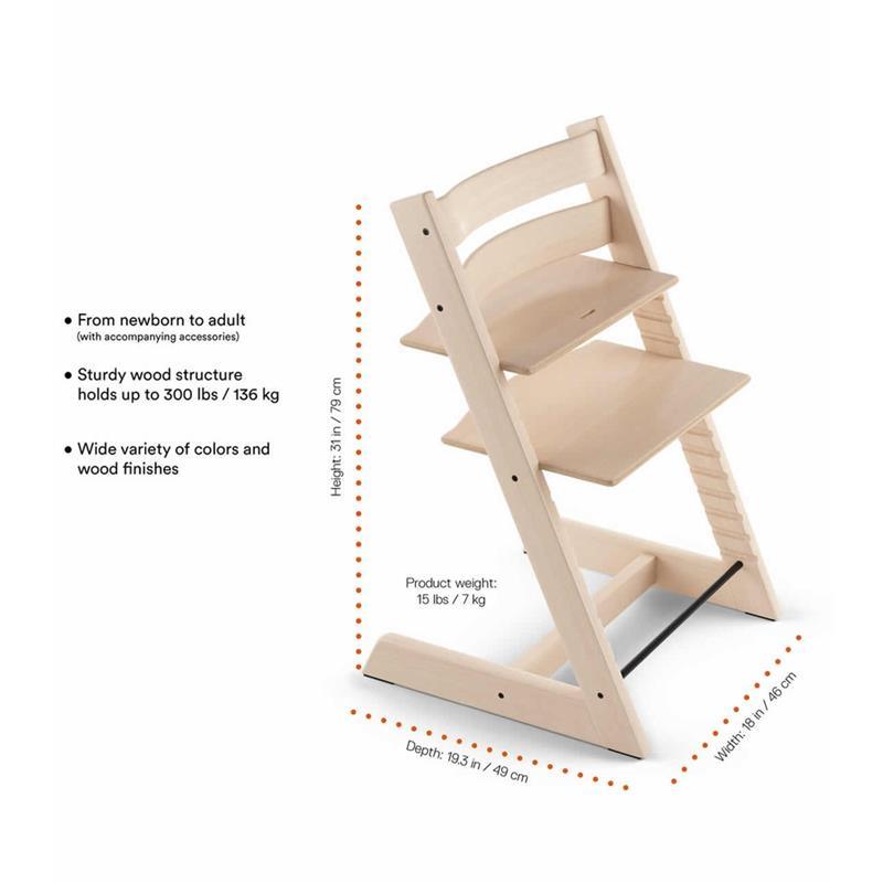 Stokke - Tripp Trapp High Chair Bundle. White Image 7