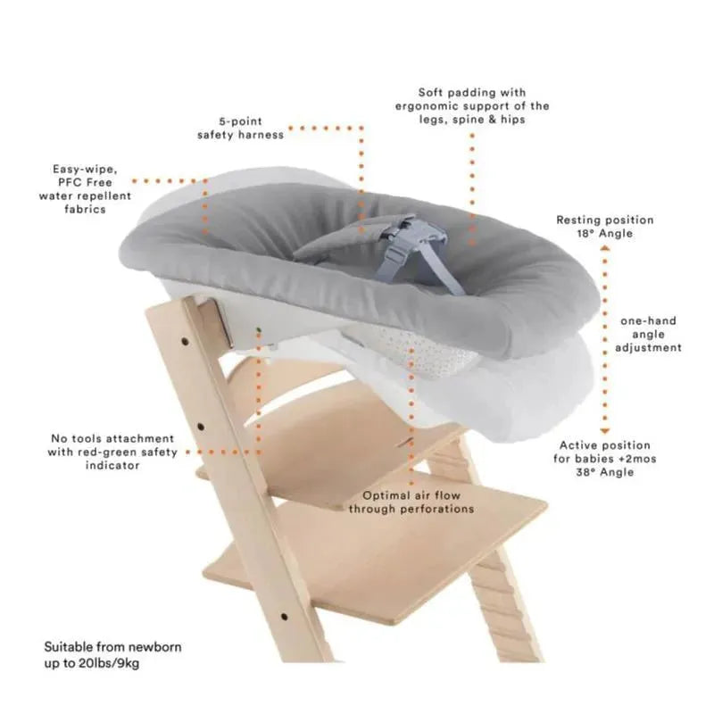 stokke high chair bundle Stokke Tripp Trapp Newborn Bundle