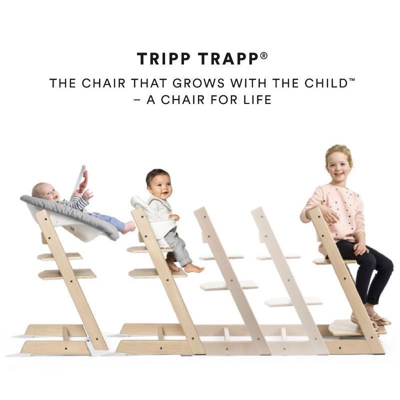 Stokke - Tripp Trapp High Chair Bundle, White Image 4