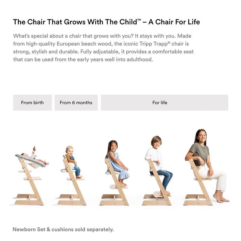 Stokke - Tripp Trapp High Chair Bundle, Storm Grey Image 4