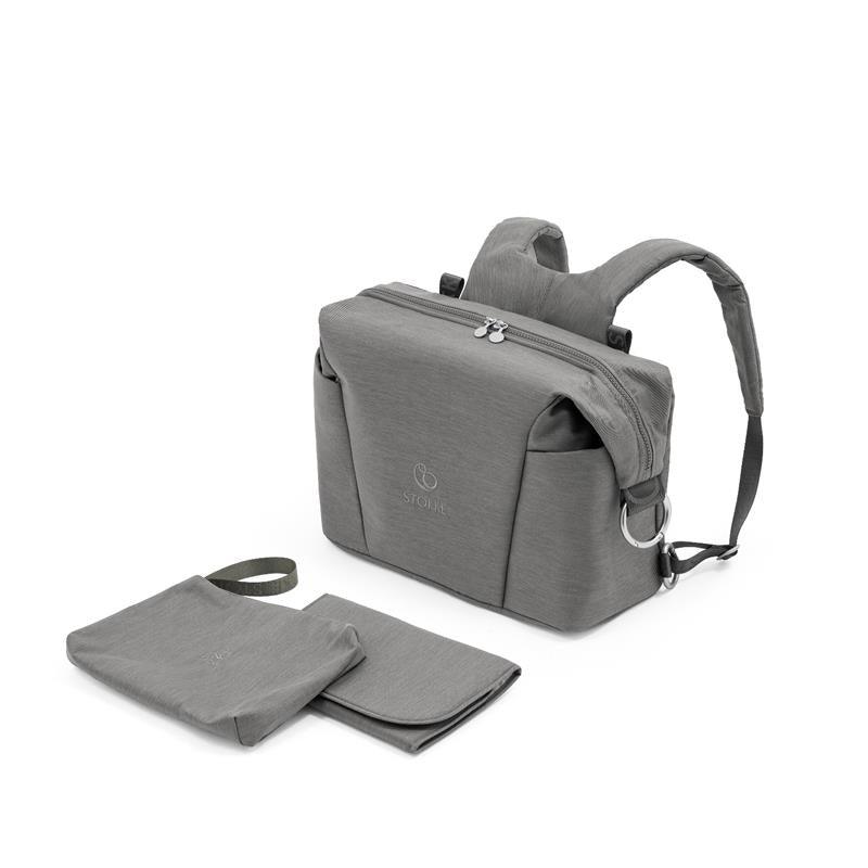 Stokke Xplory X Changing Bag - Diaper Bag, Modern Grey Image 5