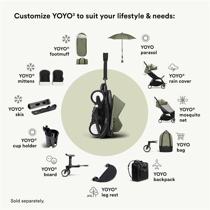 Stokke - Yoyo 6+ Color Pack, Olive Image 7