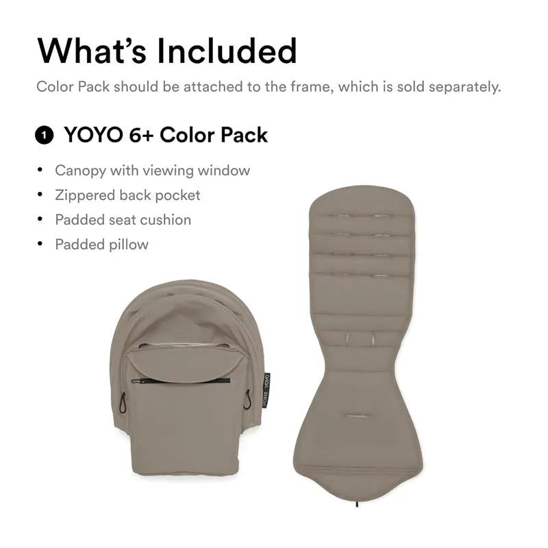 Stokke - Yoyo 6+ Color Pack, Taupe Image 2