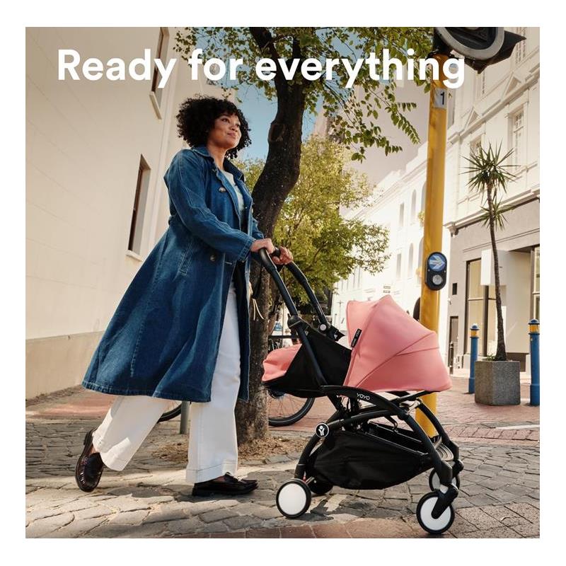 babyzen yoyo stroller color pack Stokke - Yoyo° Stroller Bundle, Black And White Frame | Aqua 6+ Color Pack | Aqua Newborn Pack