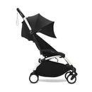 Stokke - Yoyo³ Stroller Bundle, Black And White Frame | Black 6+ Color Pack | Black Newborn Pack Image 2