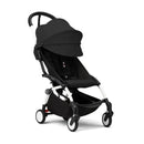 Stokke - Yoyo³ Stroller Bundle, Black And White Frame | Black 6+ Color Pack | Black Newborn Pack Image 4