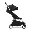 Stokke - Yoyo³ Stroller Bundle, Black And White Frame | Black 6+ Color Pack | Black Newborn Pack Image 5