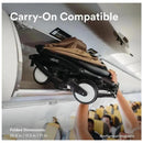 Stokke - Yoyo³ Stroller Bundle, Black And White Frame | Black 6+ Color Pack | Black Newborn Pack Image 9