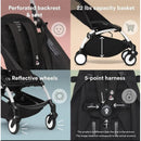 Stokke - Yoyo³ Stroller Bundle, Black And White & Toffee 6+ Color Pack Image 3