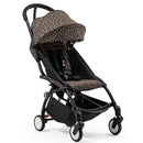 Stokke - Yoyo³ Stroller Bundle, Black Frame & Leopard 6+ Color Pack Image 1