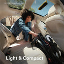 Stokke YOYO3 Frame, Black - Textile Set Not Included - Comes with 5-Point Harness, Multi-Position Reclining Backrest, Canopy Extensions, Padded Sho Image 4