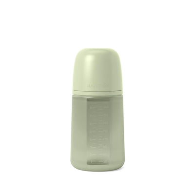 Suavinex Color Essence SX Pro™ Silicone Bottle 8 oz - Jungle Green Image 1