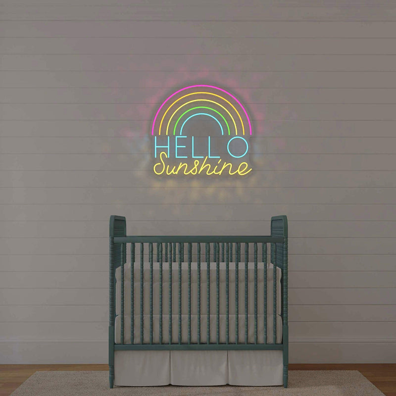 Sugar + Maple Neon Sign | Hello Sunshine - MacroBaby
