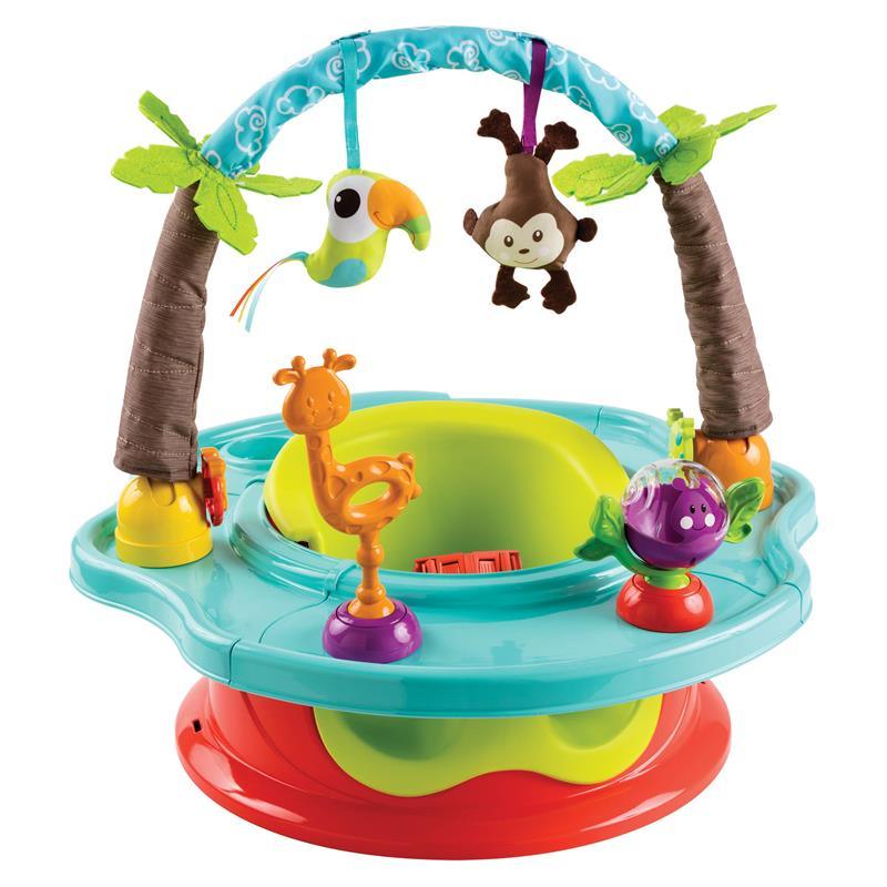 Summer Infant 3-Stage Deluxe SuperSeat, Wild Safari Image 1