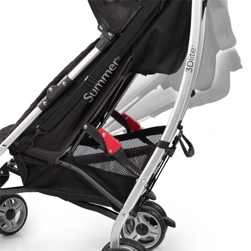 Summer Infant 3D Lite Convenience Stroller - Black Image 3