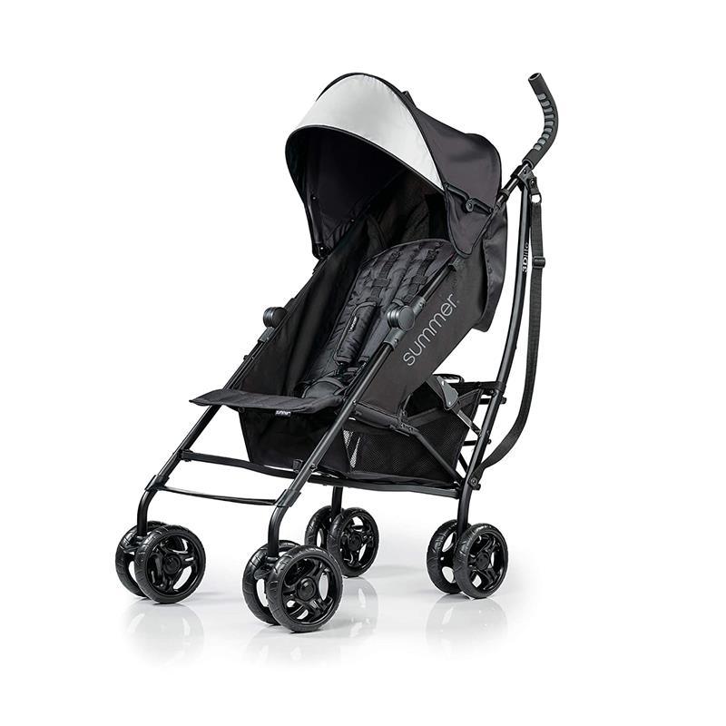 Summer Infant - 3Dlite Convenience Stroller, Jet Black Image 1