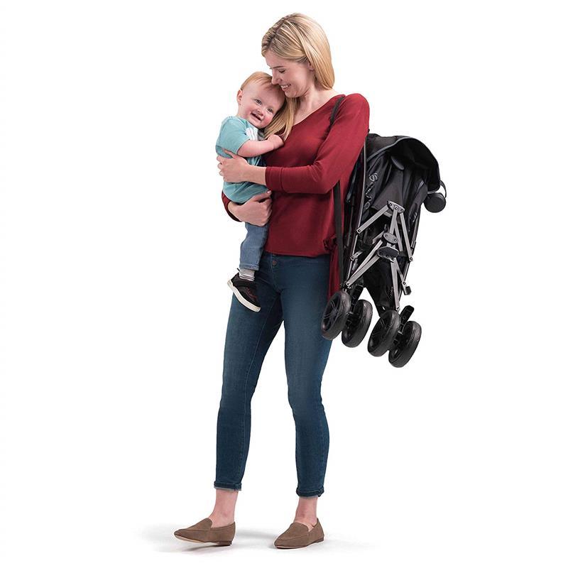 Summer Infant 3Dlite+ Convenience Stroller, Matte Black Image 9
