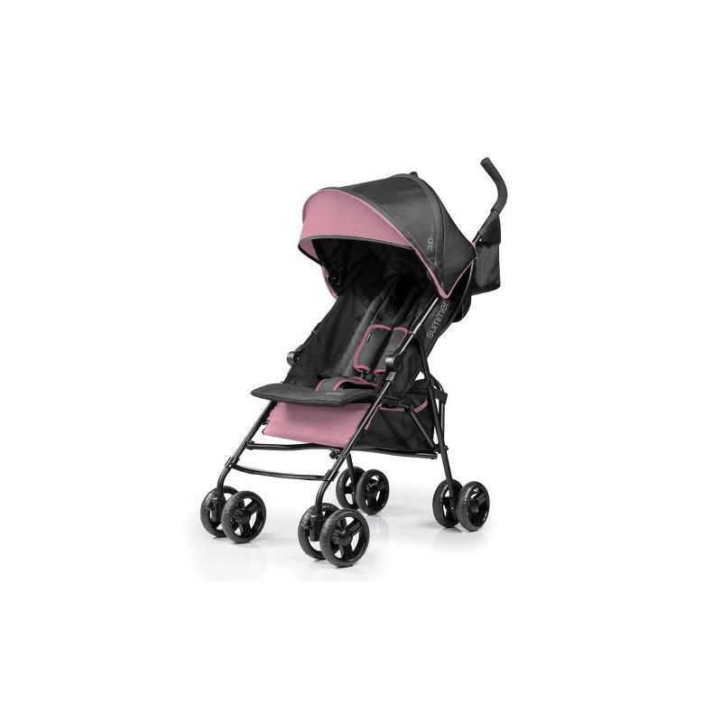 Summer Infant - 3Dmini Convenience Stroller, Pink/Black Image 1