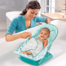 Summer Infant Deluxe Baby Bather - Green Triangle Image 2