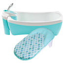 Summer Infant Lil Luxuries Whirlpool Bubbling Spa & Shower, Blue Image 1