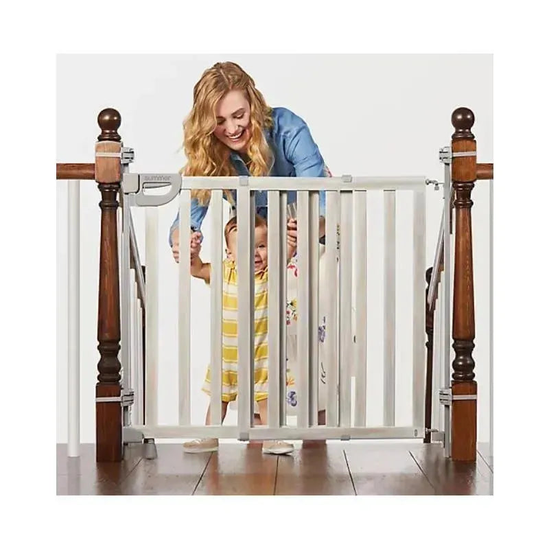 gate summer infant Summer Infant - Metal Bannister Safety Stair Baby Gate