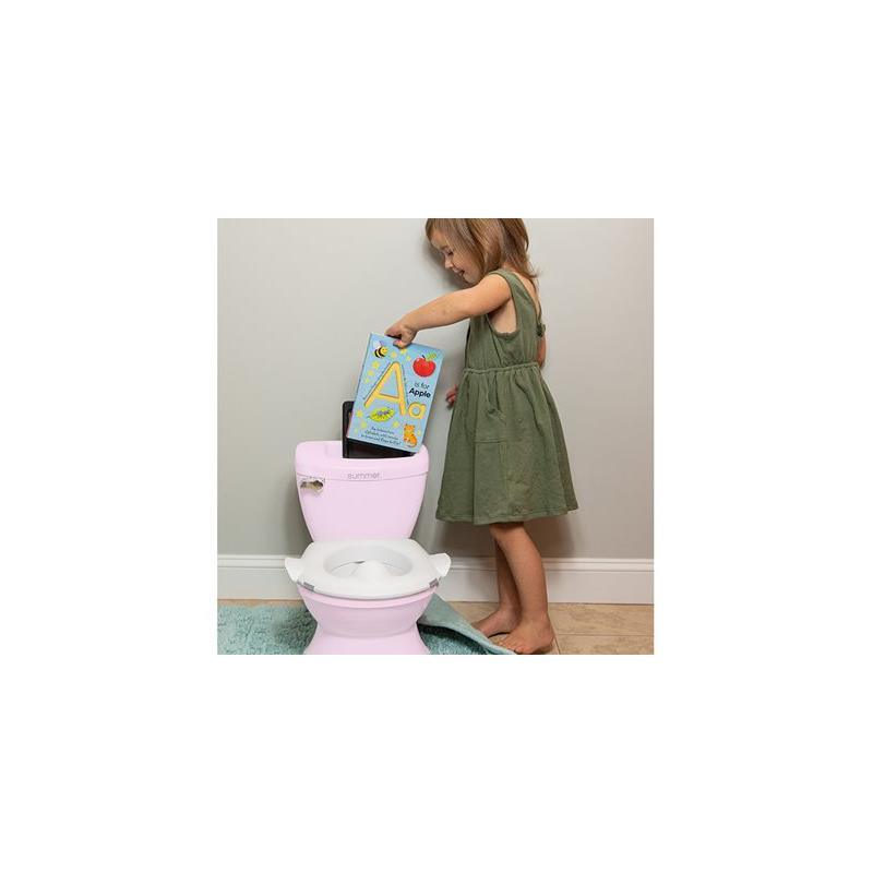 Summer Infant - My Size Potty with Transition Ring & Storage, Pink Image 3