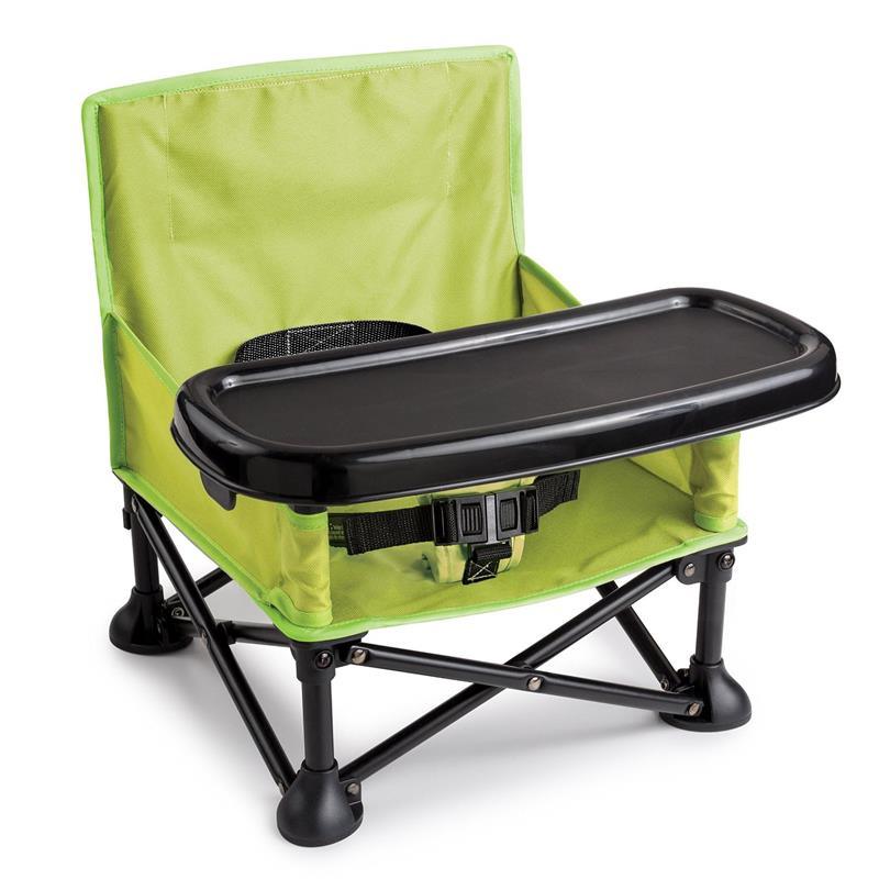 Summer Infant Pop N' Sit Portable Booster Seat, Green Image 1