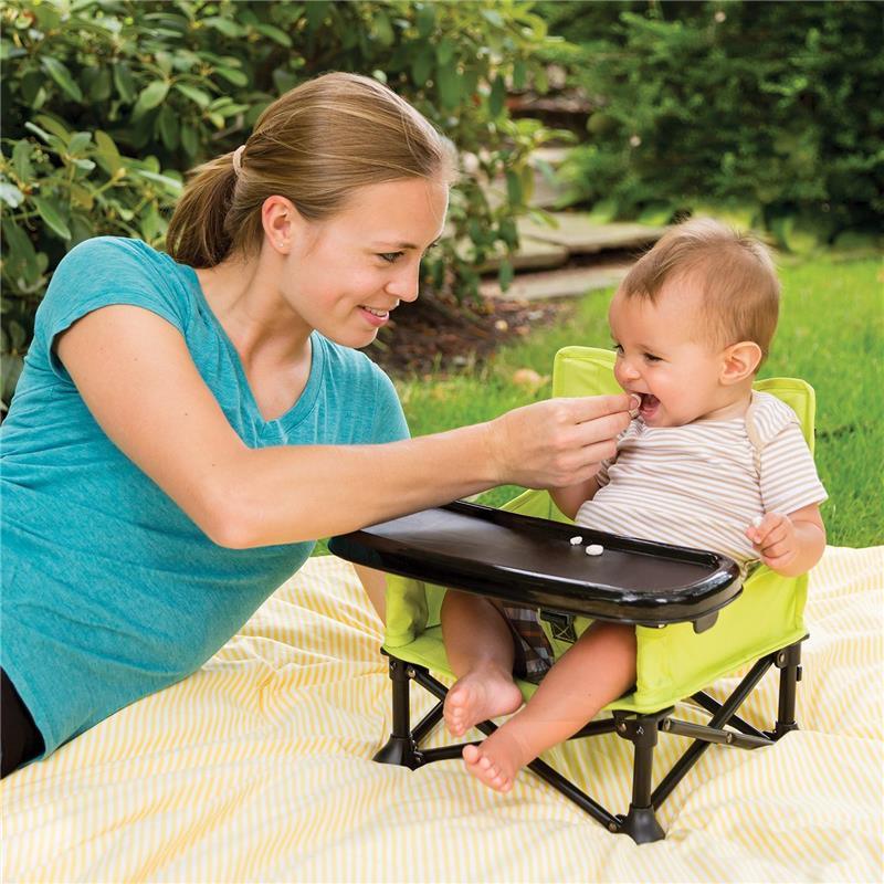 Summer Infant Pop N' Sit Portable Booster Seat, Green Image 9