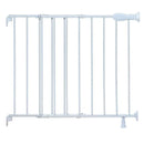 Summer Infant Simple-To-Secure Walk Thru Baby Gate, White Metal Image 1