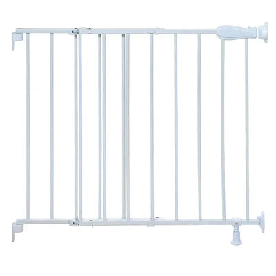 Summer Infant Simple-To-Secure Walk Thru Baby Gate, White Metal