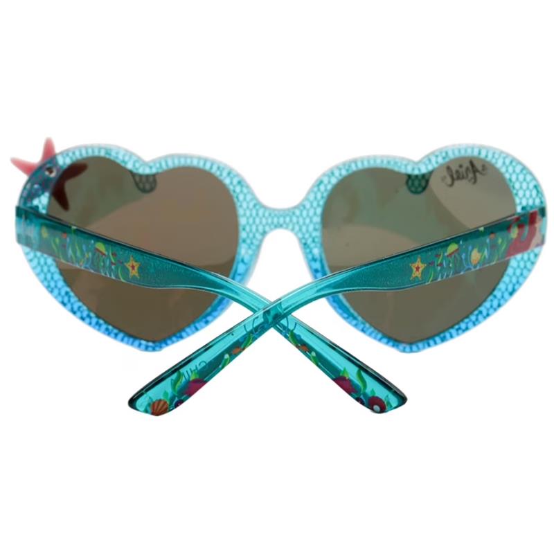 Sun-Staches Kids Arkaid Little Mermaid Teal Sunglasses Image 5