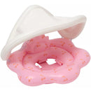 Sunnylife - Baby Float Cotton Candy Pink, Inflatable Tube, Head Rest & Shade Image 1