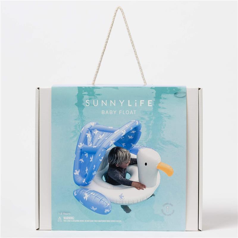 Sunnylife - Baby Float Sid The Seagull Blue Image 7