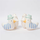 Sunnylife - Kids Inflatable Arm Bands Sid The Seagull Blue Stripe Image 3