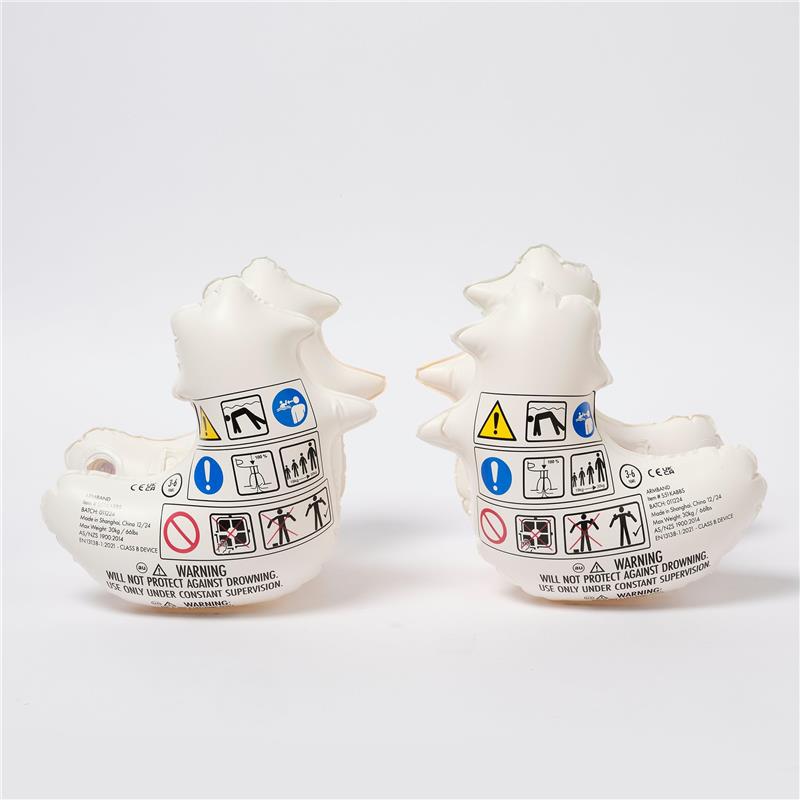 Sunnylife - Kids Inflatable Arm Bands Sid The Seagull Blue Stripe Image 4